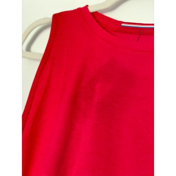 4 Fourlaps Curved Athletic Tank Top Crimson Women's Size Small Gym Training NEW - Picture 8 of 13